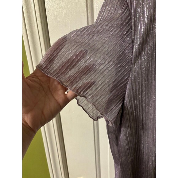 MOTB Connected Apparel women's ruffled layered midi dress size 18 - Picture 5 of 8